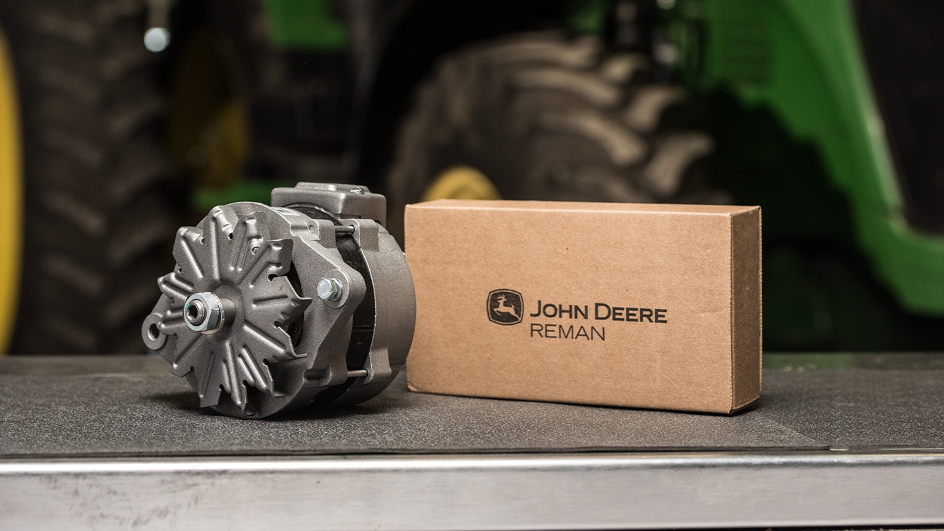 John Deere -vesipumppu, kompressori ja vaihtosähkögeneraattori