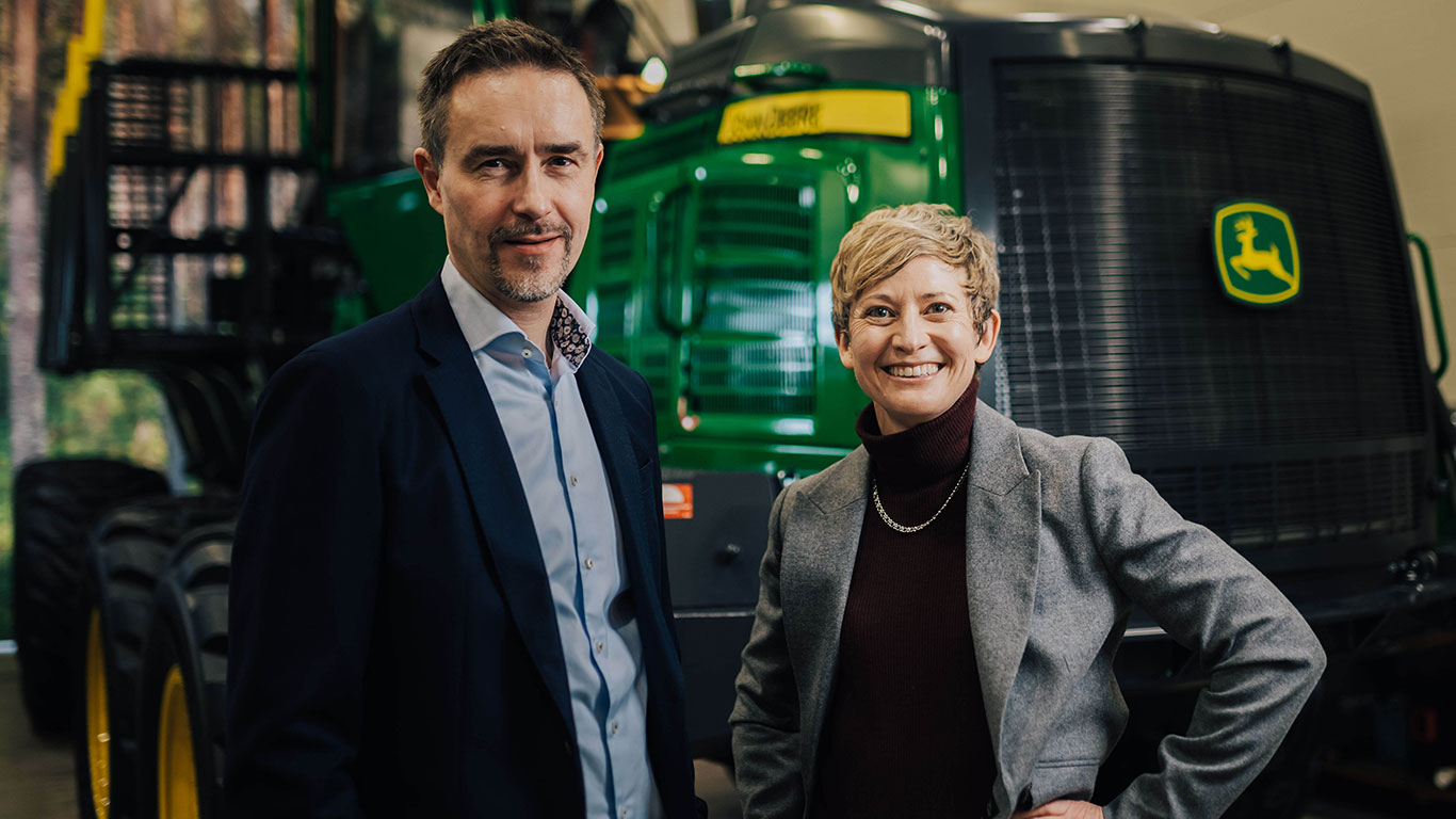 Mary Pat Tubb and Jari Mennala