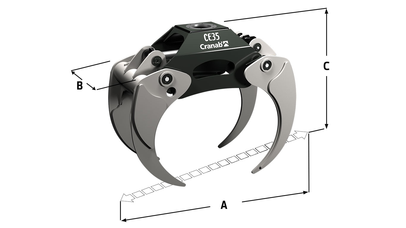 Cranab CE grapple