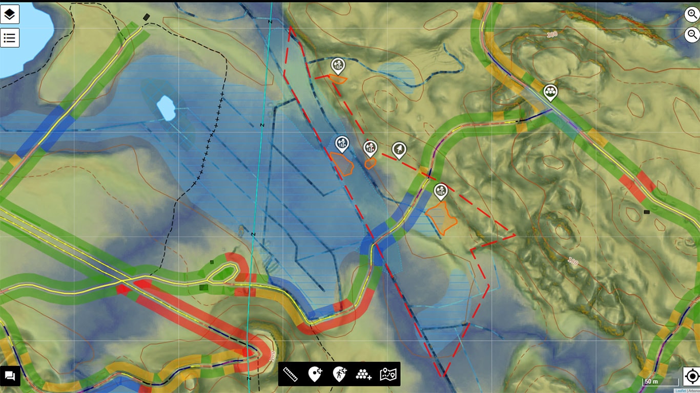 TimberMatic Maps