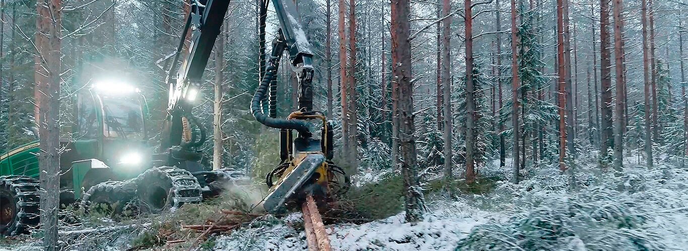 John Deere 1metsäkoneet kaikkiin olosuhteisiin