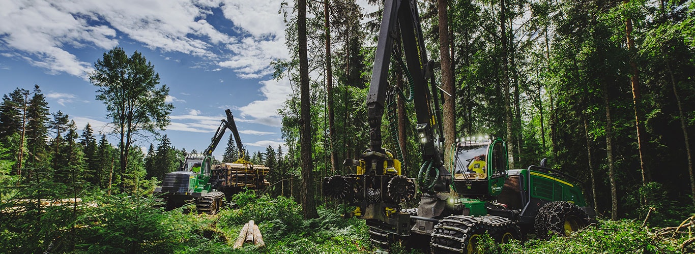 John Deere metsäkoneet kaikkiin olosuhteisiin