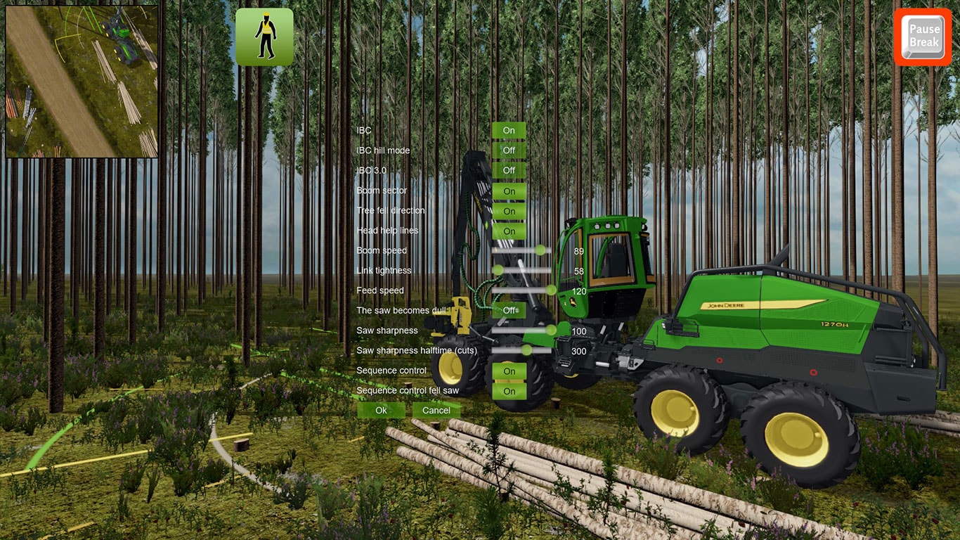 TimberSkills-simulaattori