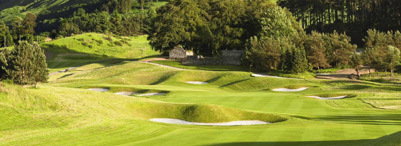 Gleneagles, golfkenttä