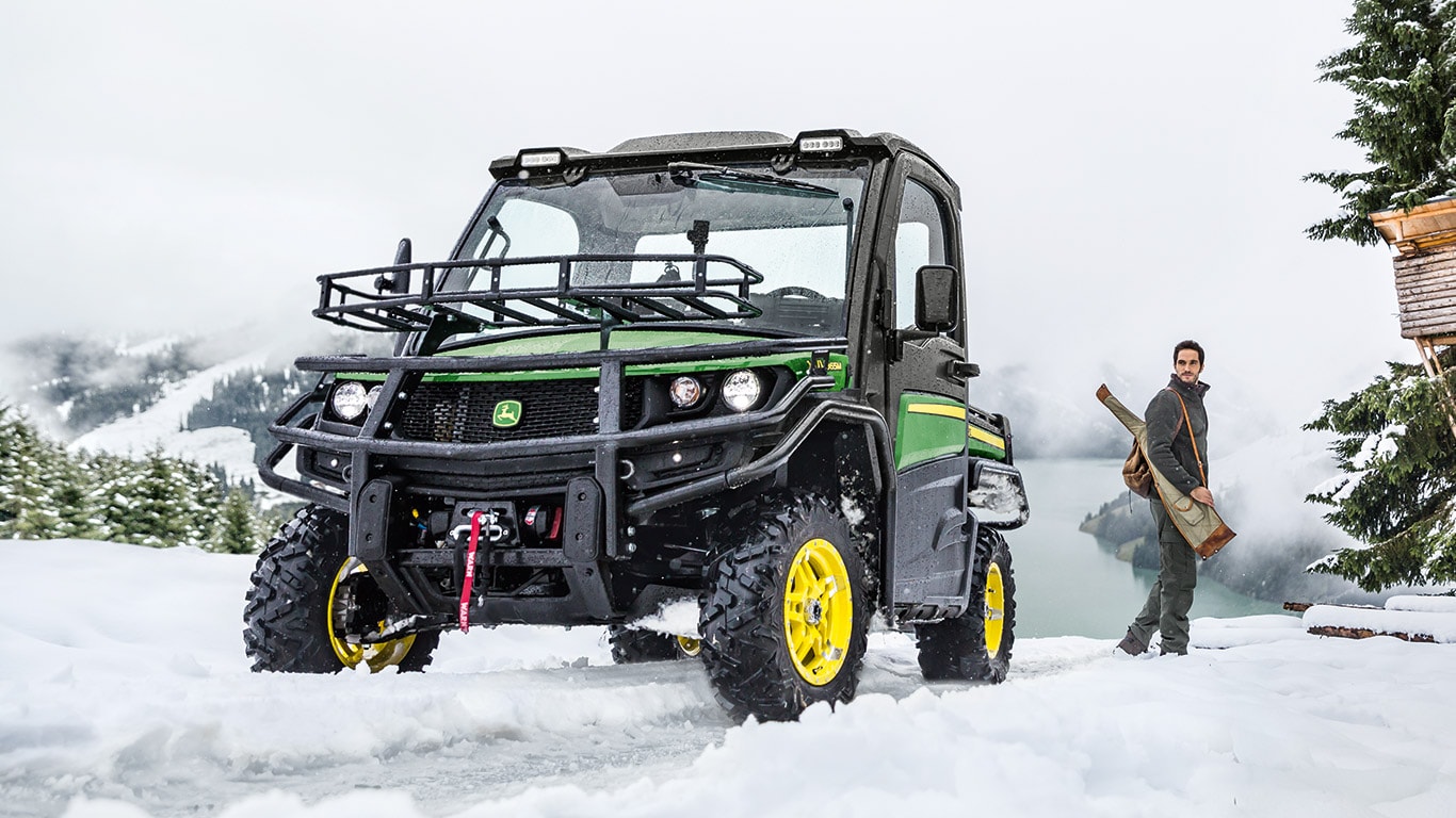 Gator-hyötyajoneuvo XUV865M XUV835M lämpötilan säätö tarkasti, talvimetsämies