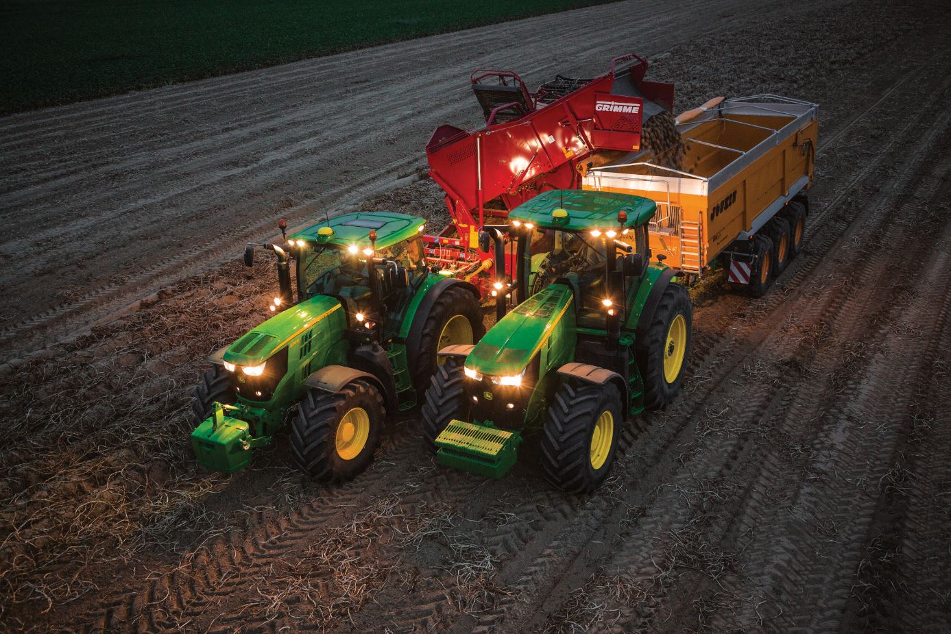 Laajennettu John Deere Machine Sync