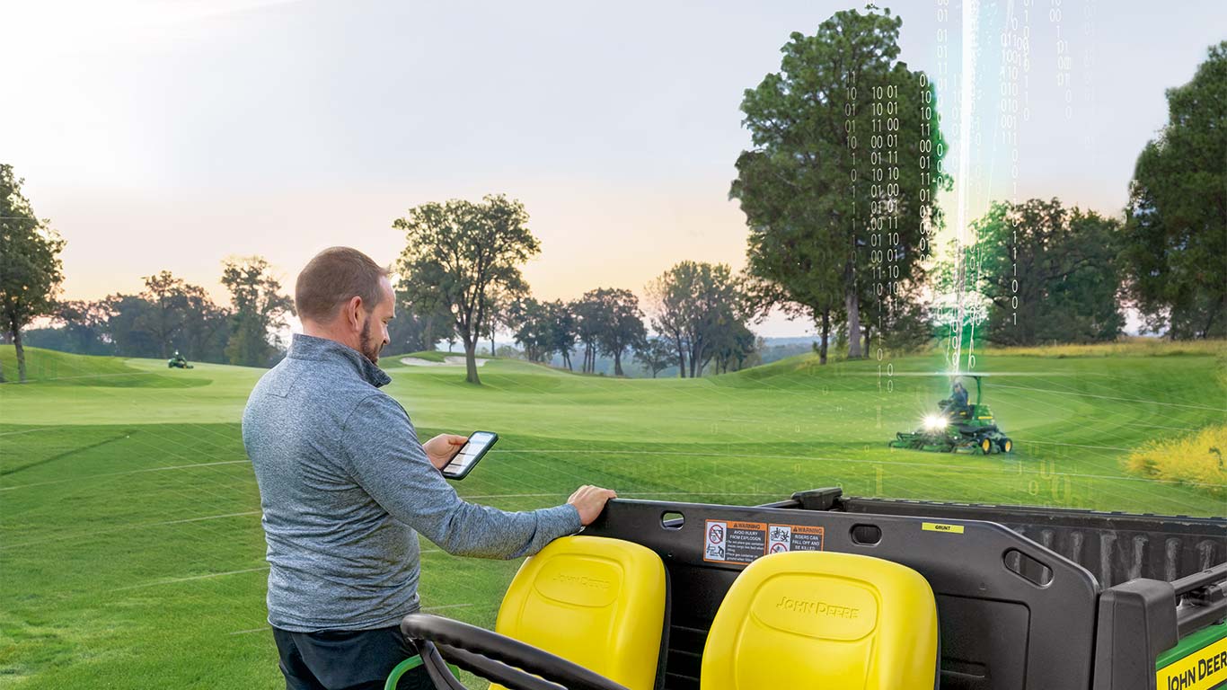 Golfkentän nurmenhoito