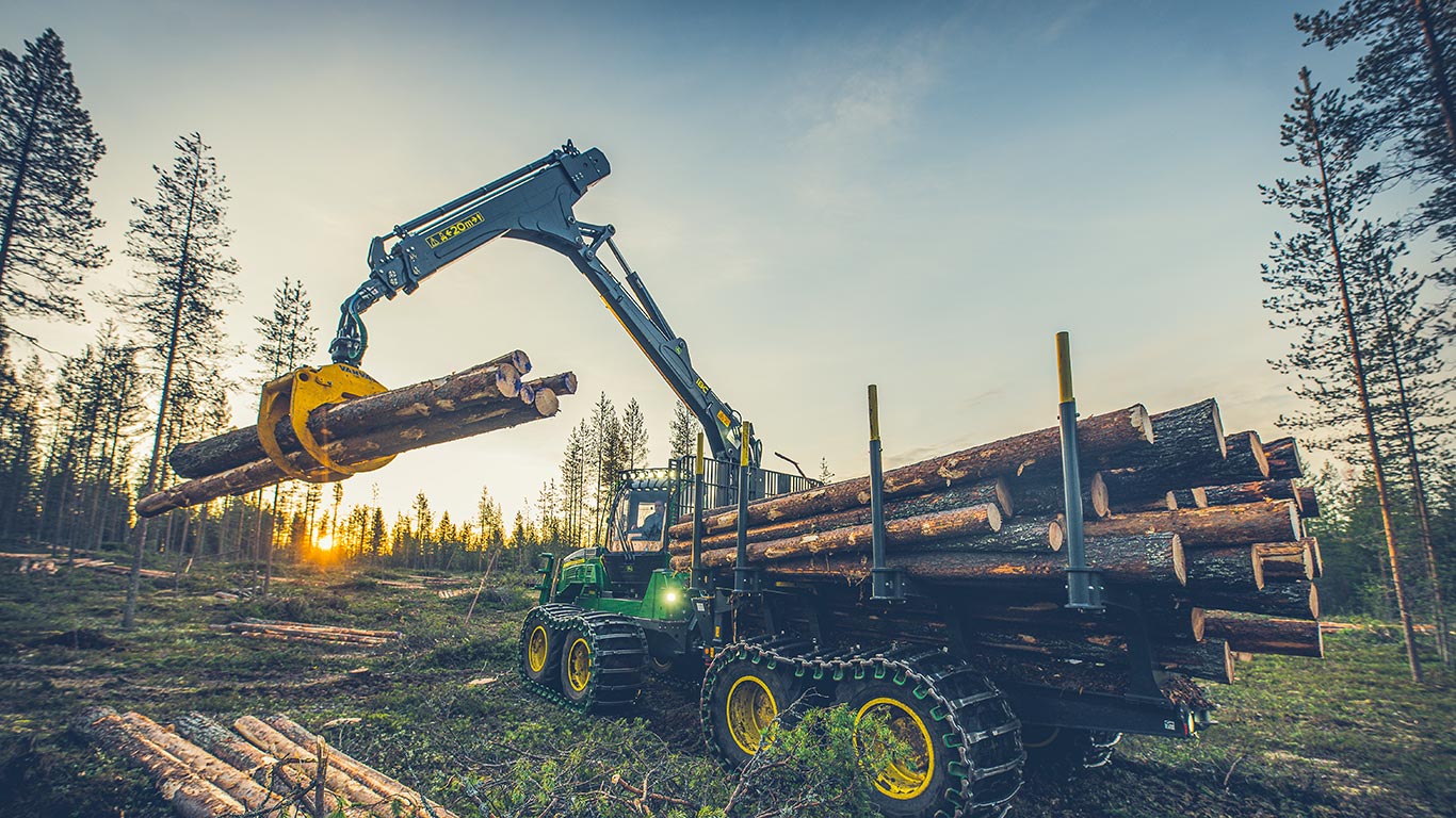 John Deere 1510G illansuussa