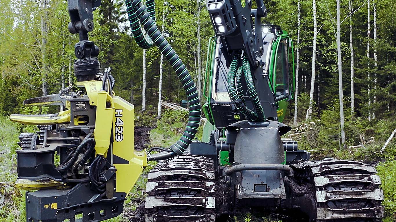 John Deere H423 -harvesteripää