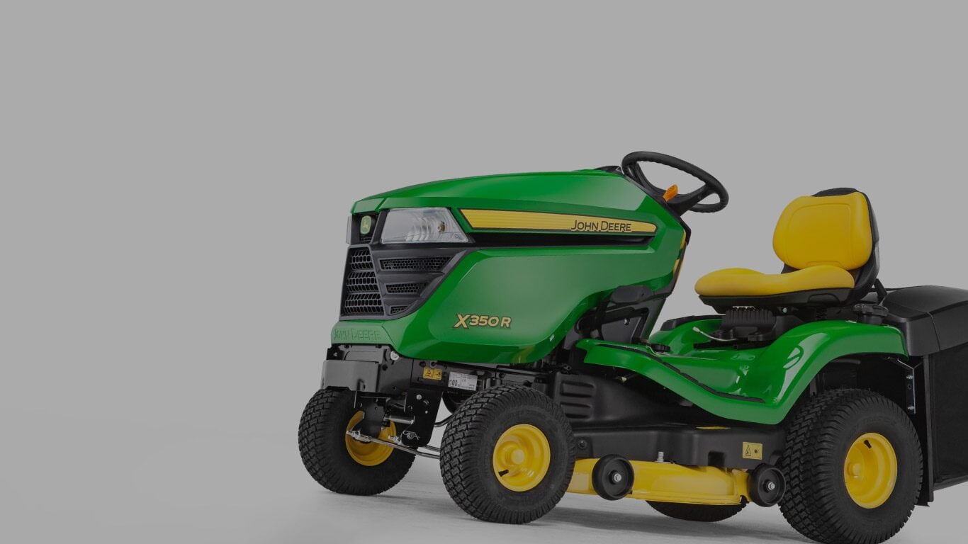 X350R, Lawn Tractors, Riding Lawn Equipment, X300 Series, Product Selector