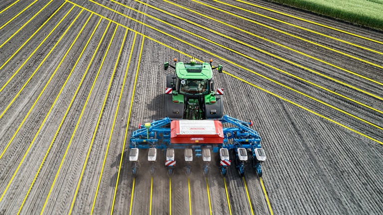 Autopath John deere tractors top view