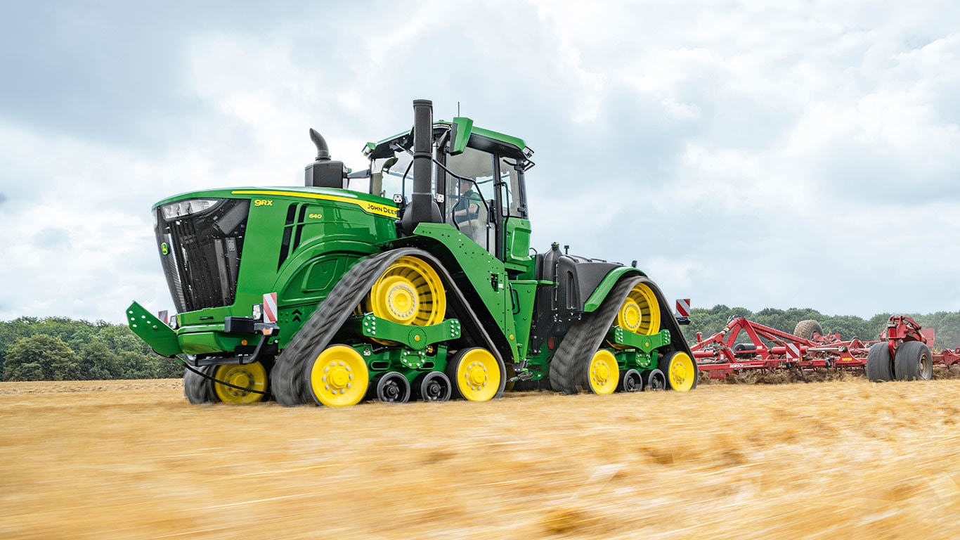 9RX-sarjan traktori l John Deere